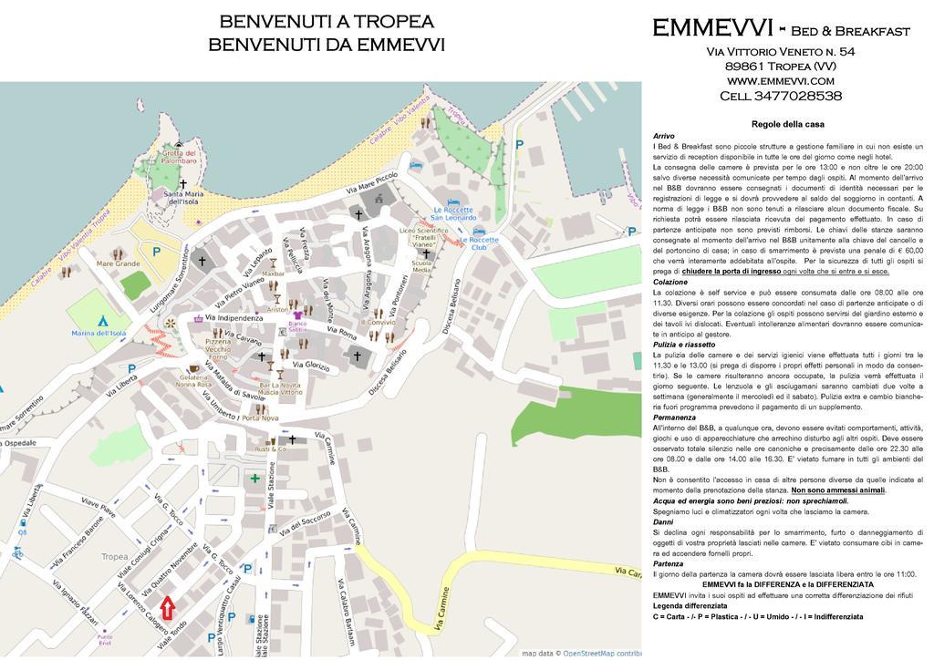 Emmevvi Bed and Breakfast Tropea Buitenkant foto
